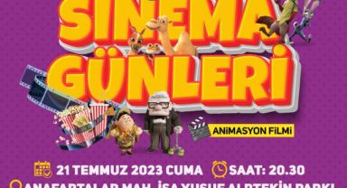 MELİKGAZİ AÇIK HAVA SİNEMASI İLE YAZ AKŞAMLARINI KEYFE DÖNÜŞTÜRÜYOR