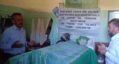 Sultan Sazlığında 'Allah dostu' Nebi dede ziyaretçilerini ağırlıyor