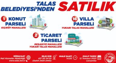 TALAS’TA FIRSAT GÜNLERİ YAKLAŞIYOR