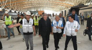 Akar, Çiçek ve Büyükkılıç'tan Kayseri Havalimanı Yeni Terminal Binası'nda İnceleme