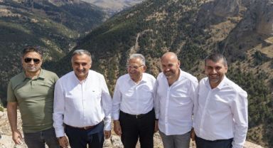 Başkan Büyükkılıç, Doğa Harikası Kıpız Kanyonu’nu İnceledi