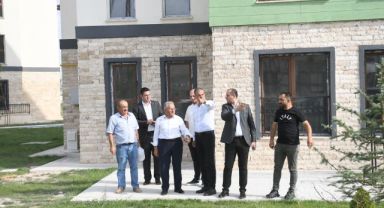 BAŞKAN BÜYÜKKILIÇ, ORUÇ REİS PROJESİNİ YERİNDE İNCELEDİ