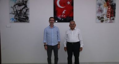 Başkan Büyükkılıç'tan ERÜ Tıp Fakültesi Dekanı Prof. Dr. Kemaloğlu'na Ziyaret