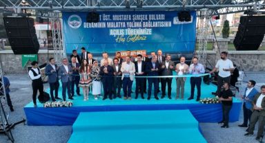 BÜYÜKŞEHİR’İN 92 MİLYON TL’LİK YOLUNA MUHTEŞEM AÇILIŞ