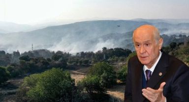 Devlet Bahçeli'den Çanakkale'deki orman yangınlarıyla ilgili iddiaya sert çıktı: Sefil ve şerefsiz bir bühtandır