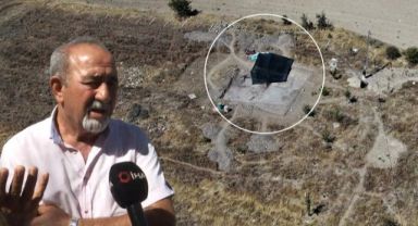 Elazığ'da heyecanlandıran keşif! Tarlasını sürerken denk geldi, hemen ekiplere haber verdi: Kazı çalışmaları başladı