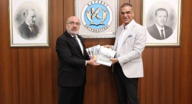 Erciyes A.Ş. Yönetim Kurulu Başkanı Elcuman’dan KAYÜ Rektörü Karamustafa’ya Ziyaret