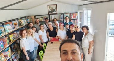 KİGDER'DEN DEPREMİN VURDUĞU SAMANDAĞI'NA KÜTÜPHANE