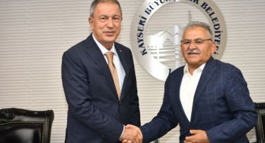 Milli Savunma Komisyonu Başkanı Akar'dan Büyükkılıç'a Ziyaret