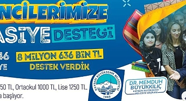 Öğrenci Dostu Başkan Büyükkılıç'ın
