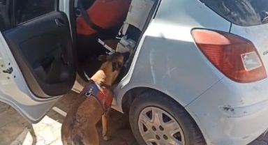 Uyuşturucuyu elektrikli şömineye saklamışlar