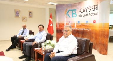 VALİ ÇİÇEK VE BAŞKAN BÜYÜKKILIÇ’TAN KTB’YE HEM ZİYARET HEM DE TOPLANTI