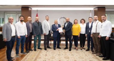 BÜYÜKKILIÇ’A, TMMOB MAKİNE MÜHENDİSLERİ ODASI KAYSERİ ŞUBESİ’NDEN ZİYARET