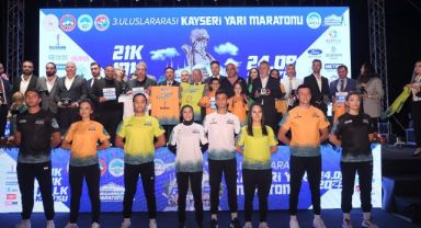 BÜYÜKŞEHİR İLE ULUSLARARASI KAYSERİ YARI MARATONU BAŞLIYOR