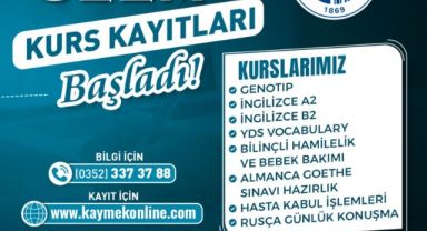BÜYÜKŞEHİR’İN UZAKTAN EĞİTİM MERKEZİ KURS KAYITLARI BAŞLADI