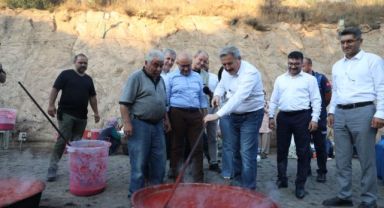 GELENEKSEL MELİKGAZİ SALÇA GÜNLERİNE YOĞUN İLGİ