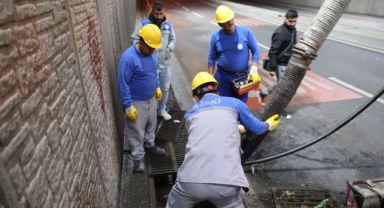 KAYSERİ BÜYÜKŞEHİR, KUVVETLİ YAĞIŞ SONRASI YOĞUN MESAİDE
