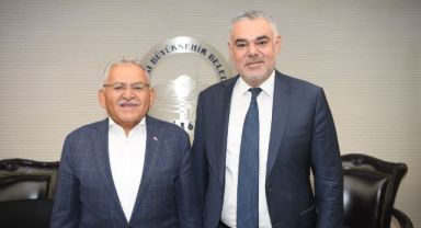 KAYSERİ EMLAKÇILAR ODASI HEYETİNDEN BAŞKAN BÜYÜKKILIÇ’A ZİYARET.