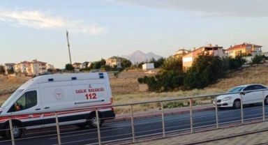 Kaza anı kameralara yansıdı.