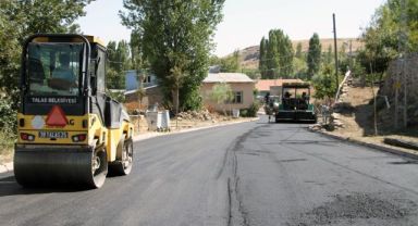 TALAS CEBİR;DE KAPSAMLI ASFALT ÇALIŞMASI