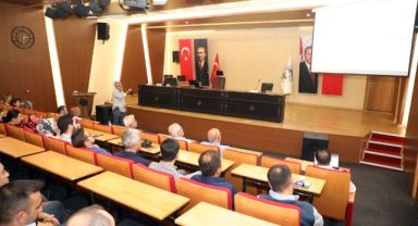 TALAS PERSONELİNE EĞİTİM HIZ KESMİYOR