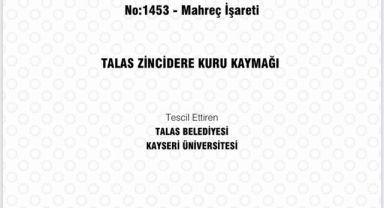 Talas Zincidere Kuru Kaymağı Tescil Edildi