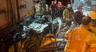 TEM Otoyolu'nda kaza: 4 kişi hayatını kaybetti.