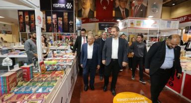 BAŞKAN BÜYÜKKILIÇ, 6’NCI KAYSERİ KİTAP FUARI’NI ZİYARET ETTİ