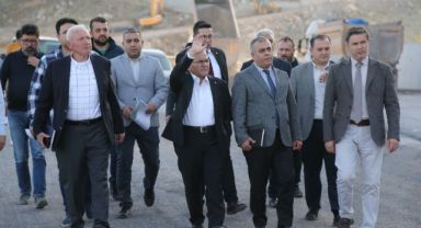 BAŞKAN BÜYÜKKILIÇ, 70 MİLYON TL’LİK YOLDA ASFALT ÇALIŞMASINI İNCELEDİ