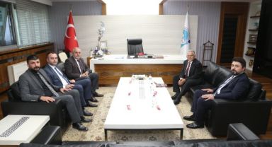 BAŞKAN BÜYÜKKILIÇ’A, MHP İL BAŞKANI DEMİREZEN’DEN ZİYARET