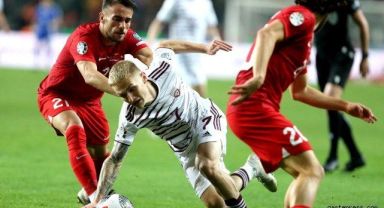 Konya'da zafer gecesi! EURO 2024 biletini aldık