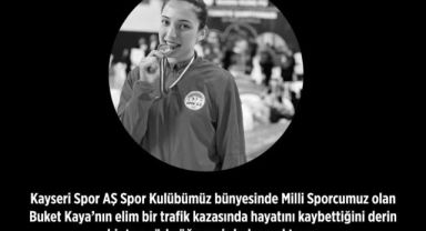 Milli sporcunun kahreden ölümü