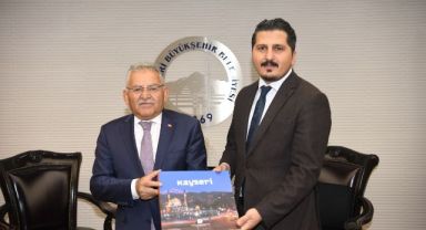 MİMARLAR ODASI KAYSERİ ŞUBESİ’NDEN BAŞKAN BÜYÜKKILIÇ’A ZİYARET