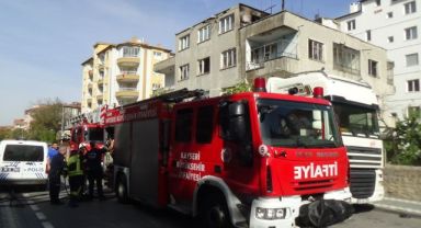 Yangında onlarca güvercin telef oldu