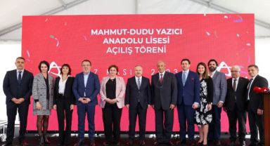 Anadolu Vakfı, Mahmut-Dudu Yazıcı Anadolu Lisesi ile Türkiye’nin eğitim sistemine bir eser daha kazandırdı