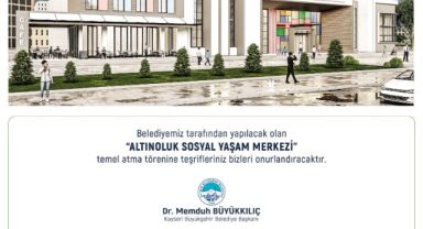 BAŞKAN BÜYÜKKILIÇ’TAN ALTINOLUK’A SOSYAL YAŞAM MERKEZİ MÜJDESİ