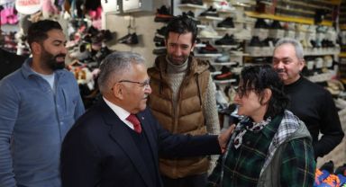 BAŞKAN BÜYÜKKILIÇ, YERALTI ÇARŞISI'NDA ESNAF VE VATANDAŞLARLA BULUŞTU