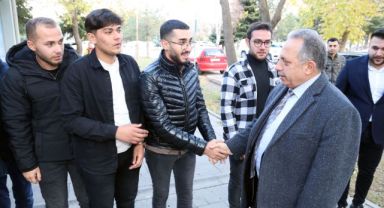 BAŞKAN YALÇIN’IN ‘GENÇ OFİS’ MESAİSİ