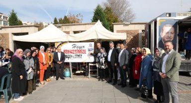 BÜYÜKKILIÇ, HATAYLI DEPREMZEDE ÇOCUKLARIN YARARINA DÜZENLENEN KERMESİ ZİYARET ETTİ