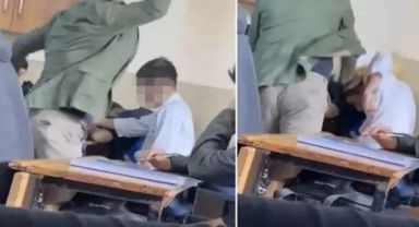 Dayakçı öğretmeni hastanelik ettiler! 'Hocam' dedikçe vurmuştu