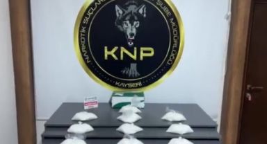 Kayseri'de ayakkabı kutusuna zulalanmış 5 kilo uyuşturucu ele geçirildi