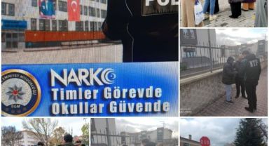 Kayseri'de uyuşturucu taciri 5 kişi yakalandı