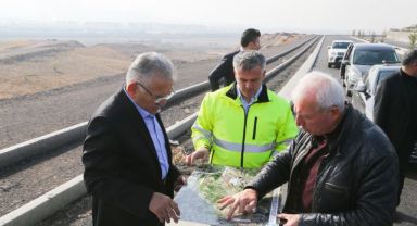 BAŞKAN BÜYÜKKILIÇ, 35 MİLYON TL’LİK ALTERNATİF YENİ YAPILAN YOLDA İNCELEMELERDE BULUNDU