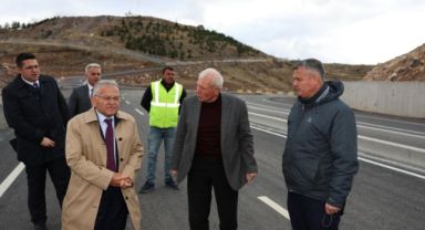 BAŞKAN BÜYÜKKILIÇ: “OSB’Yİ TALAS’A BAĞLAYACAK 70 MİLYON TL’LİK YOL, TRAFİĞE AÇILDI”