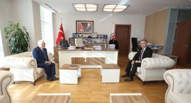 BAŞKAN BÜYÜKKILIÇ’TAN 1’İNCİ İDARE MAHKEMESİ BAŞKANI AYRANCI’YA ZİYARET