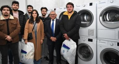 Büyükşehir Belediyesi 6 bin 650 öğrencinin çamaşırını ücretsiz yıkadı