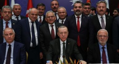 CUMHURBAŞKANI ERDOĞAN İLE KAYSERİ TEŞKİLAT BULUŞMASI