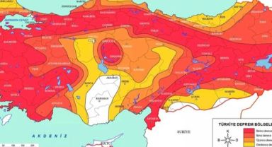 İşte güncellenen diri fay hattı haritası! En büyük risk orada 7.4 şiddetinde üretir