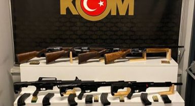 Kayseri'de ruhsatsız silah operasyonu: 3 gözaltı