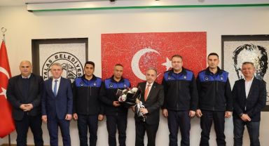 TALAS’TA YENİ KOMİSERLER YILDIZ TAKTI